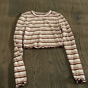 Shein cropped long sleeve